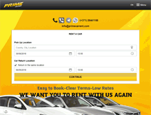 Tablet Screenshot of primecarrent.com